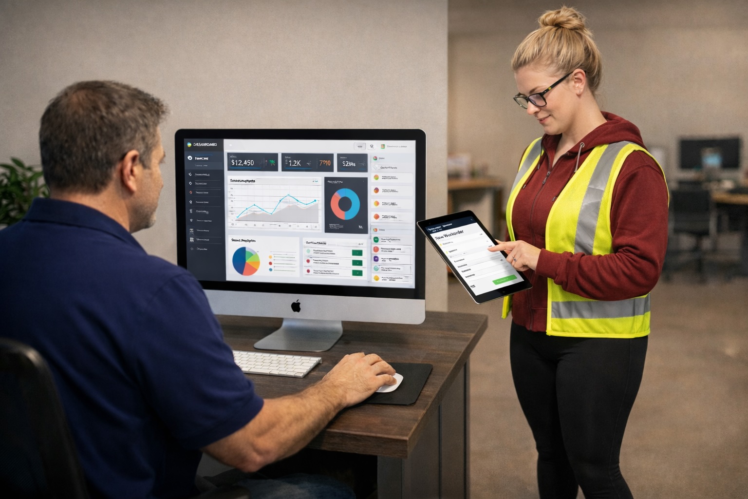 After: unified dashboard with centralized metrics, automated workflows, and team visibility